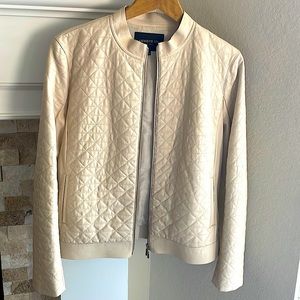 Lafayette 148 brand Leather Jacket (size L)